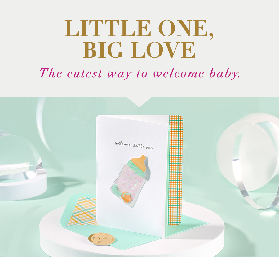 Little one, Big Love the cutest way to welcome baby