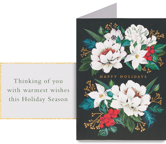 Thinking of you with warmest wishes this Holiday Season Happy Holidays