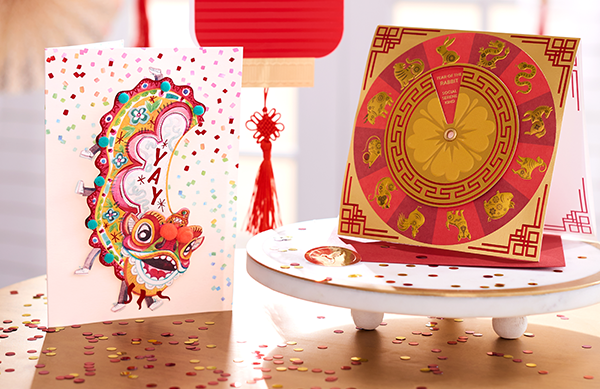 Lunar New Year Cards and Stationery